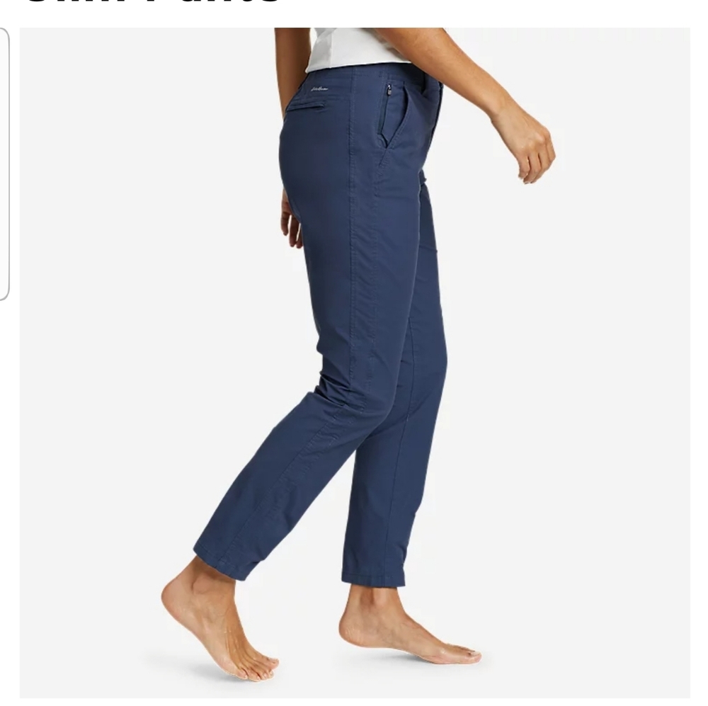 Voyager Chino Curvey High-Rise/Slim By Eddie Bauer in Size 6 - Picture 4 of 15